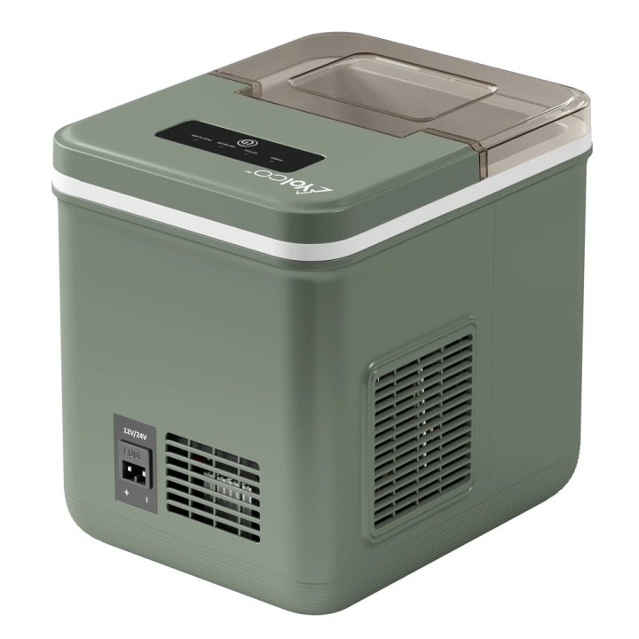 Kostkarka Yolco ICM1 Pistachio 12/24V – 10 kg lodu/dobę