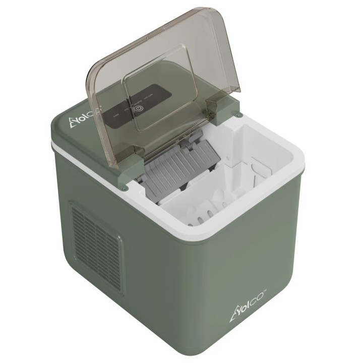 Kostkarka Yolco ICM1 Pistachio 12/24V – 10 kg lodu/dobę