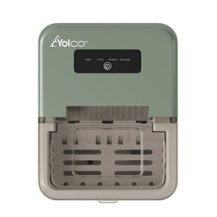 Kostkarka Yolco ICM1 Pistachio 12/24V – 10 kg lodu/dobę