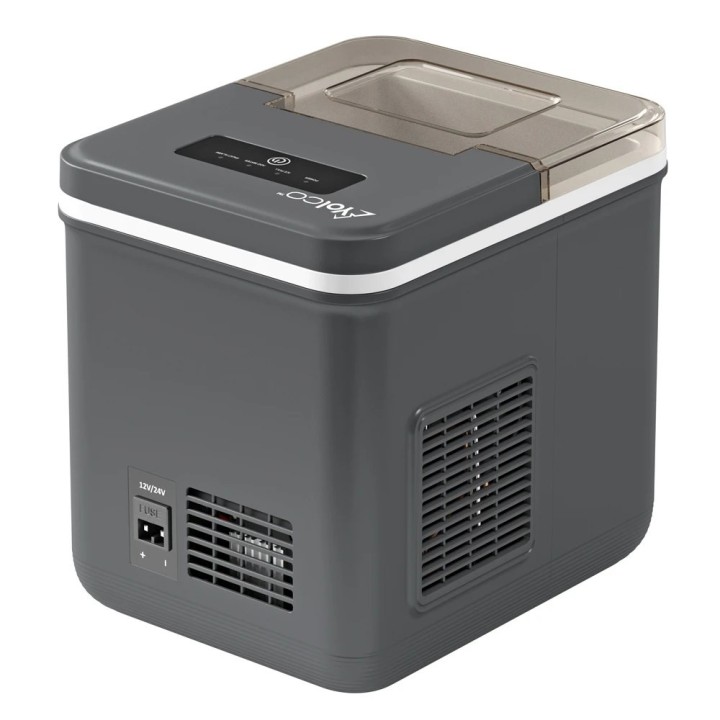 Kostkarka Yolco ICM1 Space Grey 12/24V – 10 kg lodu/dobę