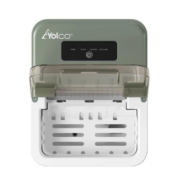 Kostkarka Yolco ICM1 Pistachio 12/24V – 10 kg lodu/dobę