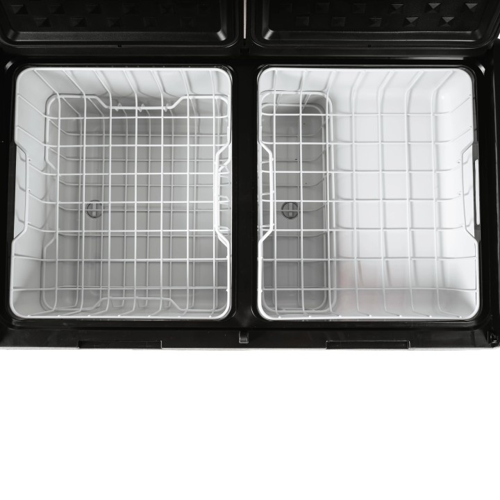 Yolco TX90 – dwustrefowa lodówka przenośna 93 l, 12/24V