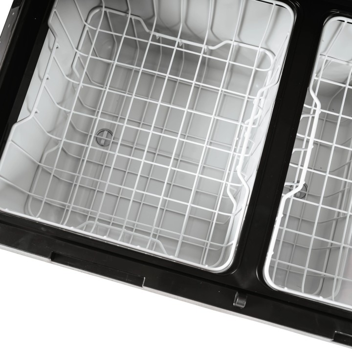 Yolco TX90 – dwustrefowa lodówka przenośna 93 l, 12/24V