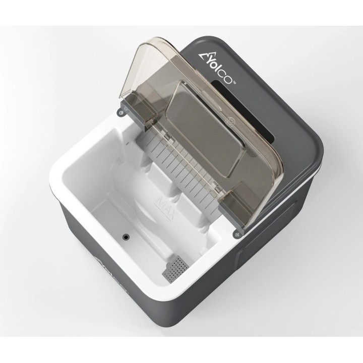 Kostkarka Yolco ICM1 Space Grey 12/24V – 10 kg lodu/dobę