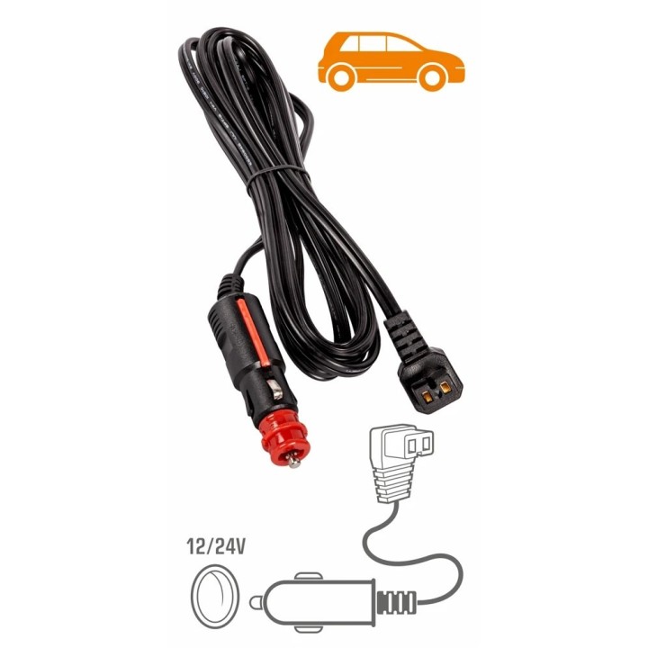 Yolco RL85N Black – lodówka 83 l z zamrażalnikiem 12/24V