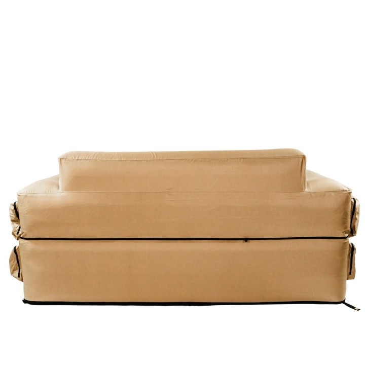 Sofa dmuchana Yolco GS6KW z kieszeniami, szer. 218,5 cm, do 300 kg - ujęcie 2