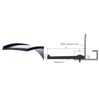 Poszerzenia nadkoli / błotników POSK55 + 5,5 cm | Kalgum