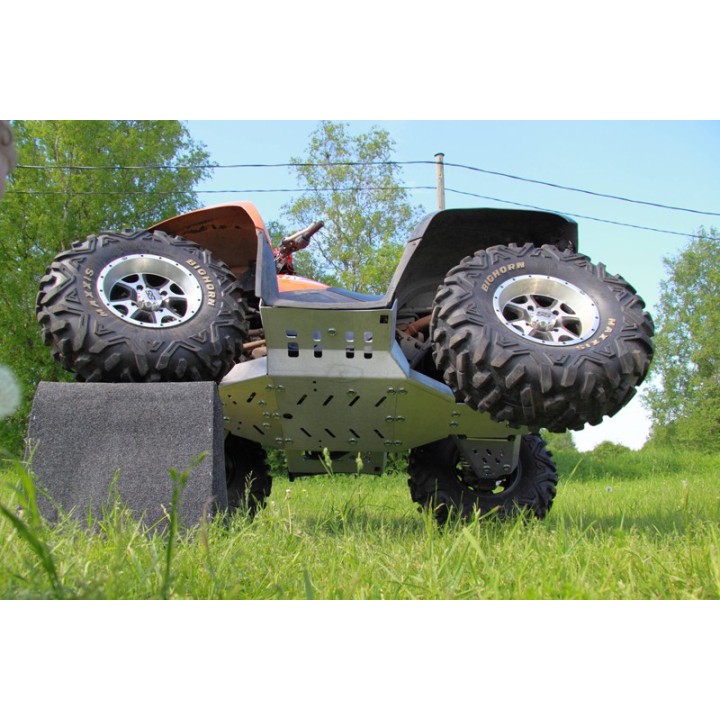 Osłony podwozia Arctic Cat 1000 XT aluminium | Iron Baltic