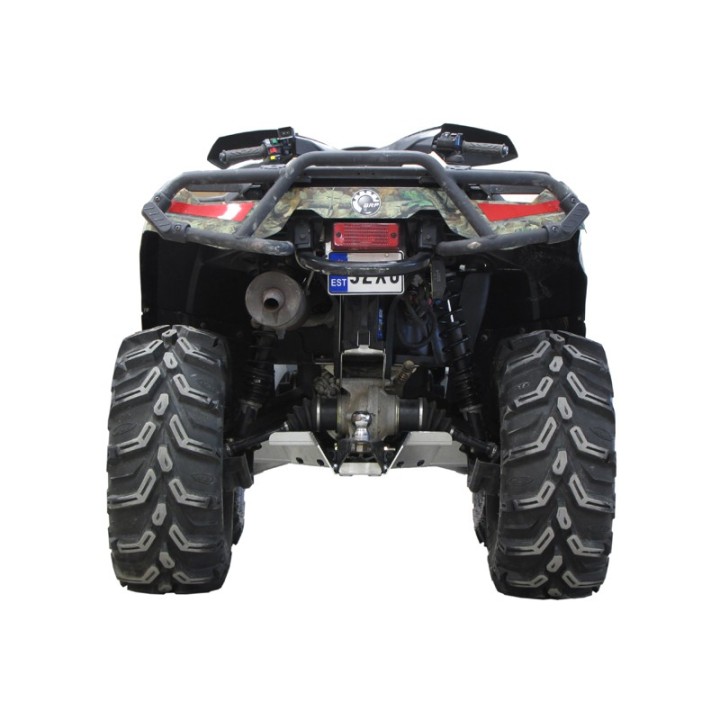 Osłony Can-Am Outlander G1 MAX aluminium | Iron Baltic