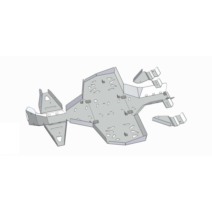 Osłony podwozia Can-Am Renegade G1 aluminium | Iron Baltic