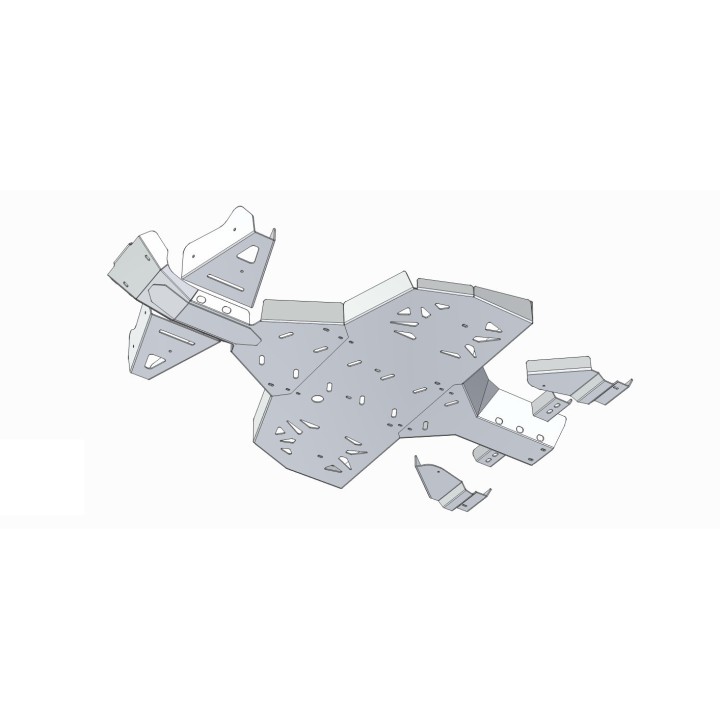 Osłony podwozia Can-Am Renegade G1 aluminium | Iron Baltic