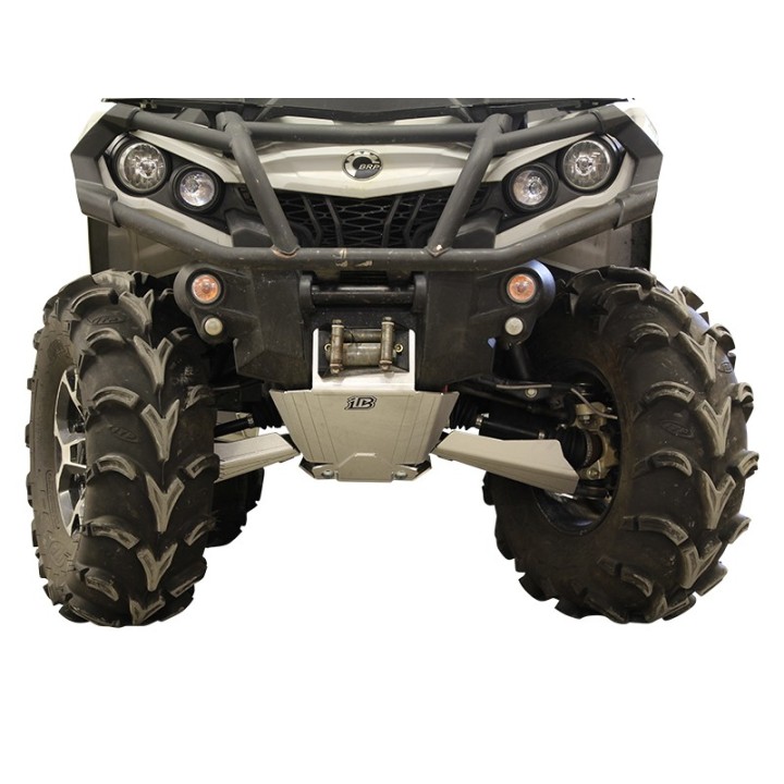 Osłony podwozia Iron Baltic Can-Am Outlander 6x6 (2013-2016) - aluminiowe - ujęcie 4