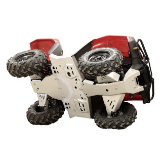 Osłony Honda TRX 420 FA6 (IRS) aluminium | Iron Baltic