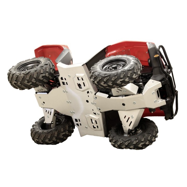 Osłony podwozia Iron Baltic Honda TRX 420 FA6 (IRS) - aluminiowe - ujęcie 2