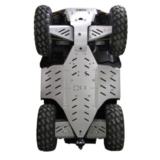 Polaris Sportsman 550 aluminium skid plates | Iron Baltic