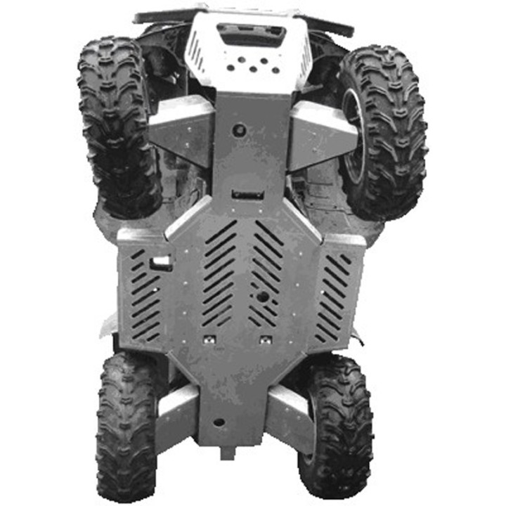 Osłony podwozia Yamaha Grizzly 660 aluminium | Iron Baltic