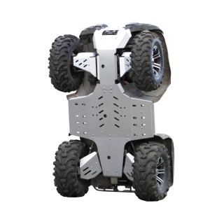 Osłony podwozia Yamaha Grizzly 550 aluminium | Iron Baltic