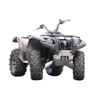 Osłony podwozia Yamaha Grizzly 550 aluminium | Iron Baltic