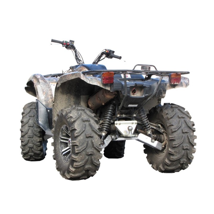 Osłony podwozia Yamaha Grizzly 550 aluminium | Iron Baltic