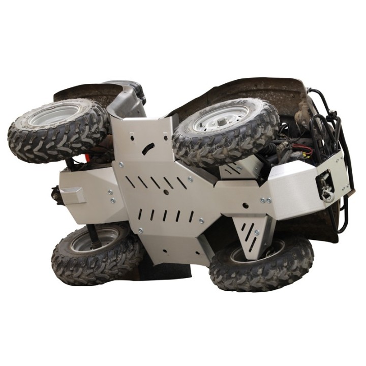 Osłony podwozia Suzuki Eiger 400 aluminium | Iron Baltic