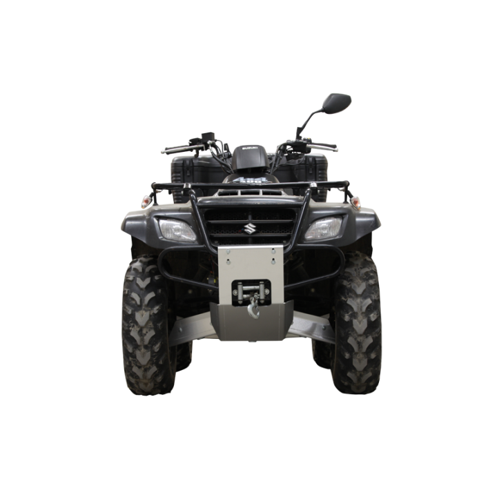 Osłony podwozia Suzuki Eiger 400 aluminium | Iron Baltic