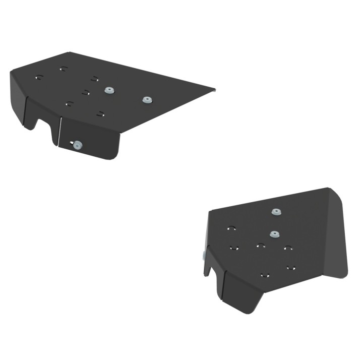Osłony tylnych wahaczy Iron Baltic Yamaha Grizzly 550 - HDPE - ujęcie 2