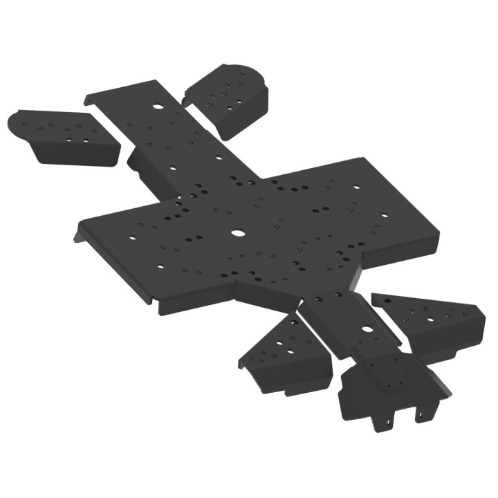 Osłony podwozia HiSun Tactic 550/750 2-Up HDPE | Iron Baltic