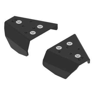 Iron Baltic ATV front A-arm guards HDPE Kawasaki KVF