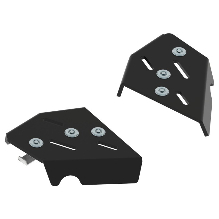 Osłony tylnych wahaczy Iron Baltic Yamaha Kodiak 700 - HDPE - ujęcie 2