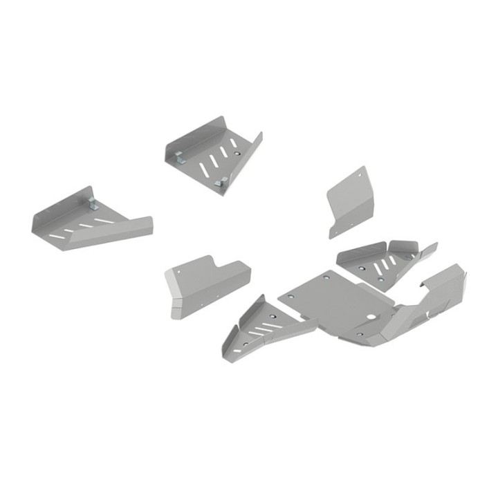 Osłony podwozia Yamaha Wolverine 700 aluminium | Iron Baltic