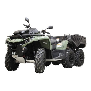 Osłony podwozia Iron Baltic Can-Am Outlander 6x6 MAX (2017-2018) - aluminiowe - ujęcie 2