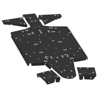 Osłony podwozia Polaris RZR 1000 S HDPE | Iron Baltic