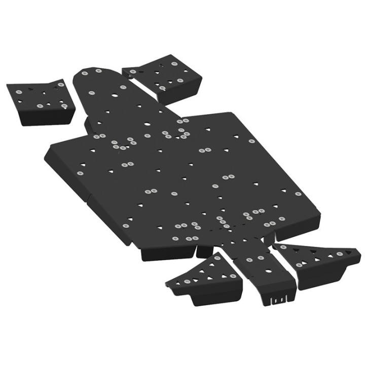 Osłony podwozia Polaris RZR 1000 S HDPE | Iron Baltic