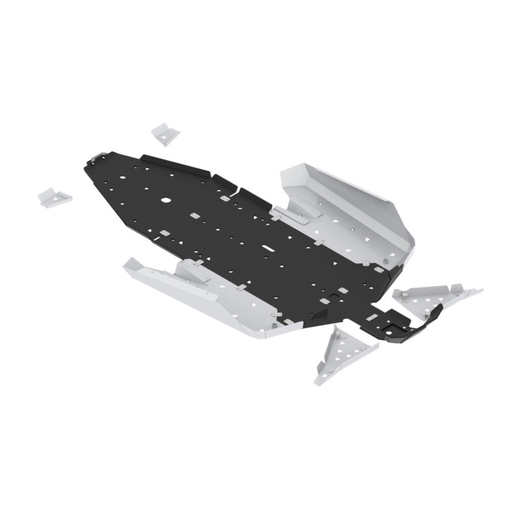 Osłony Polaris RZR PRO XP aluminium + tworzywo | Iron Baltic