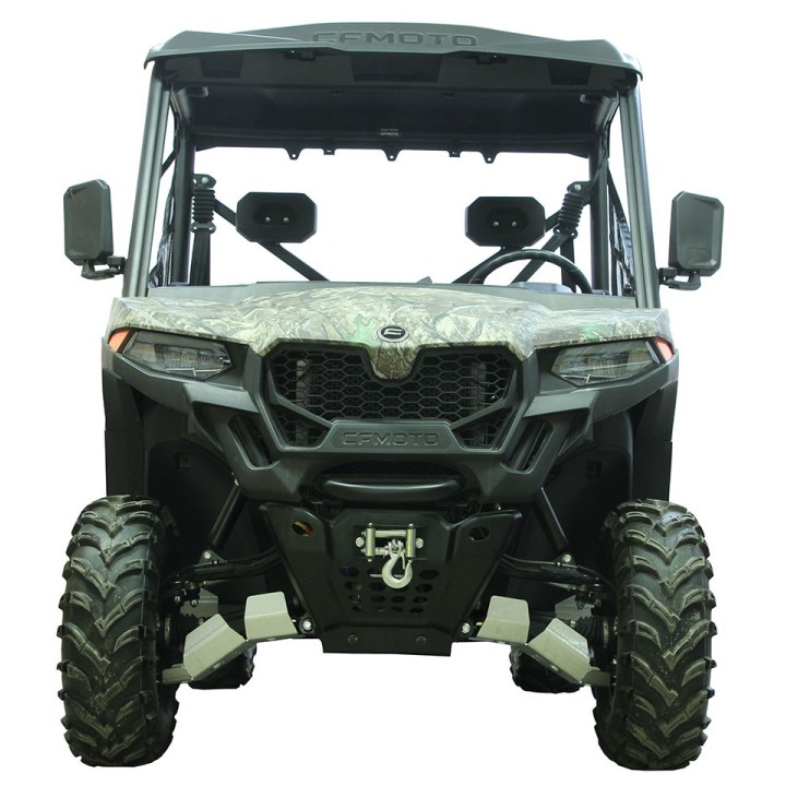 Osłony CFMOTO UFORCE 600 aluminium + tworzywo | Iron Baltic