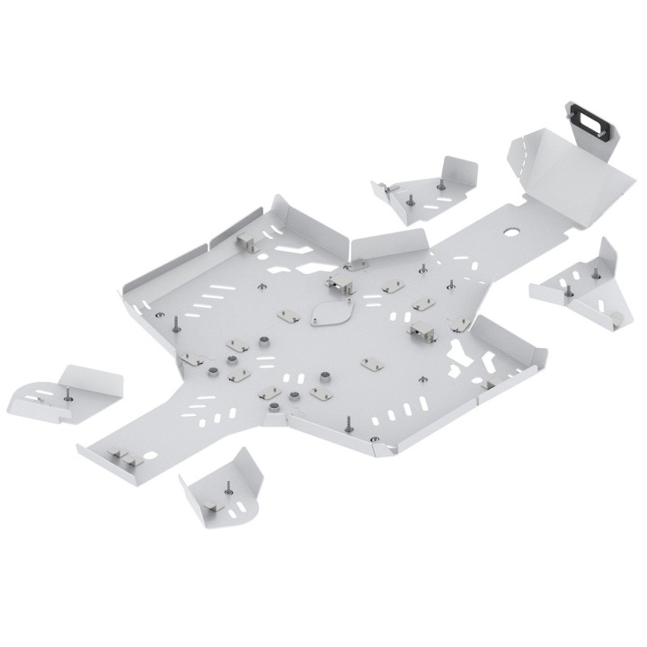 Osłony podwozia Iron Baltic CFMOTO CFORCE 450/520-L (2022+) - aluminiowe - ujęcie 4