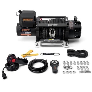Wyciągarka elektryczna K20000XP 12V z liną syntetyczną i sterowaniem bezprzewodowym IP 68 Kangaroowinch