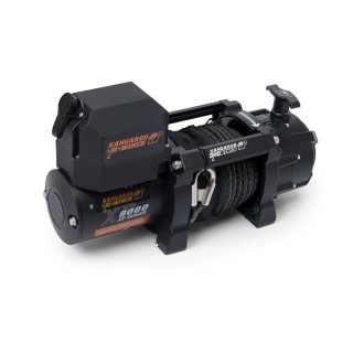 Wyciągarka K8000XP 12V z krótkim bębnem liną syntetyczną i sterowaniem bezprzewodowym 126:1 Kangaroowinch - ujęcie 2
