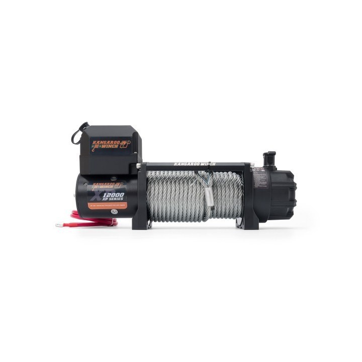 Wyciągarka K12000XP 24V z liną stalową i sterow | Kangaroowi