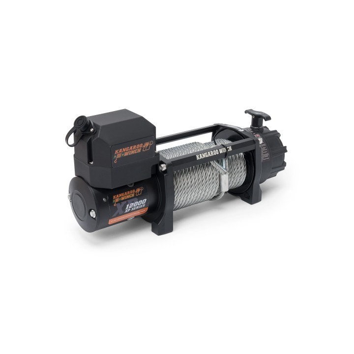 Wyciągarka K12000XP 24V z liną stalową i sterow | Kangaroowi