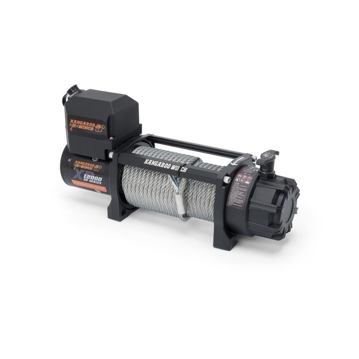 Wyciągarka K12000XP 24V z liną stalową i sterow | Kangaroowi