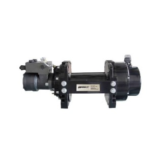 Wyciągarka hydrauliczna KWH10000 PRO EN14492-1 z liną stalową, hakiem i napinaczem Kangaroowinch