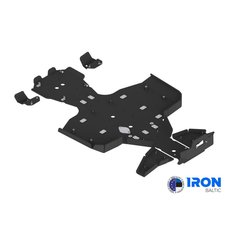 Osłony podwozia Iron Baltic CFMOTO CFORCE 1000 (2024+) - HDPE - ujęcie 2
