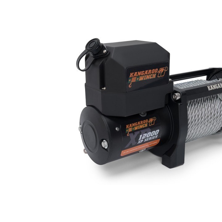 Wyciągarka K12000XP 24V z liną stalową i sterow | Kangaroowi