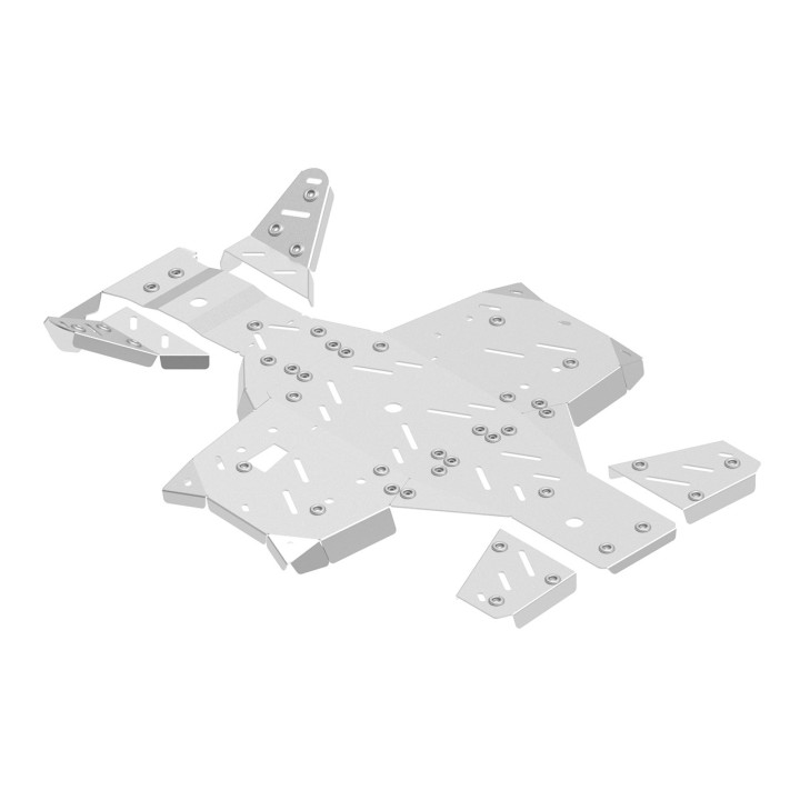 Osłony podwozia GOES XWOLF 700 aluminium | Iron Baltic