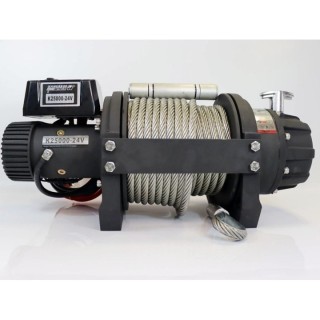 Wyciągarka K25000 24V - lina 14mm x 26,5 m, pro | Kangaroowi