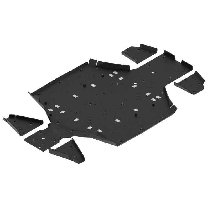 Osłony podwozia CFMOTO U10 PRO (2025+) HDPE | Iron Baltic