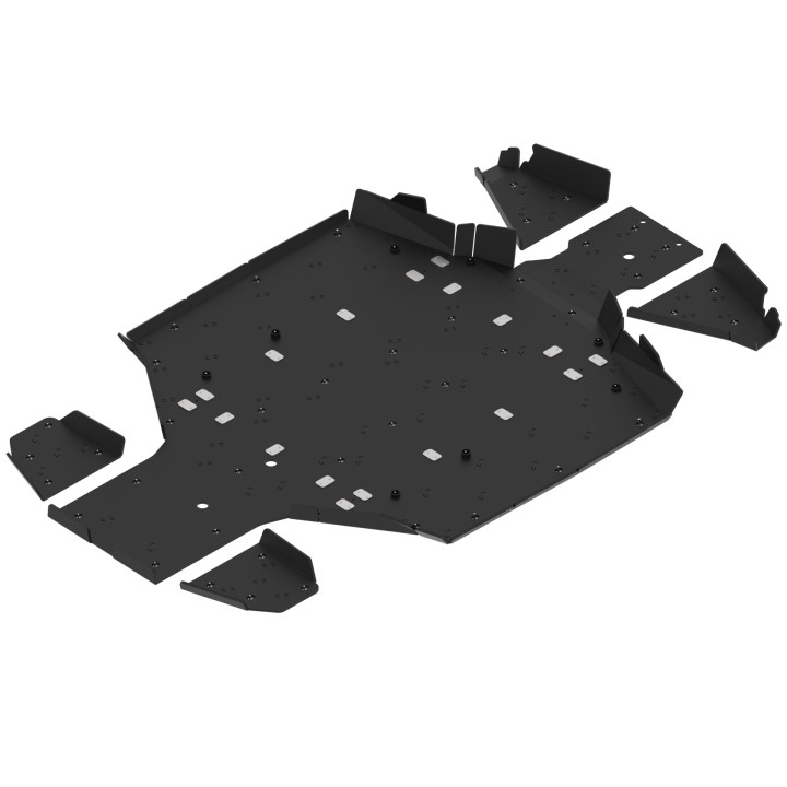 Osłony podwozia CFMOTO U10 PRO (2025+) HDPE | Iron Baltic