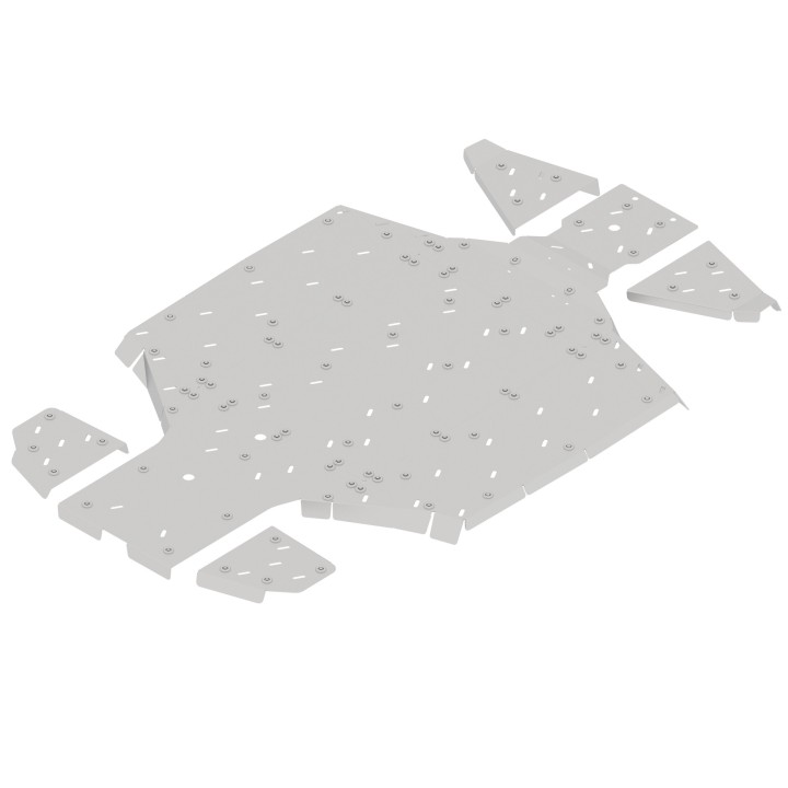 Osłony CFMOTO U10 PRO (2025+) aluminium | Iron Baltic