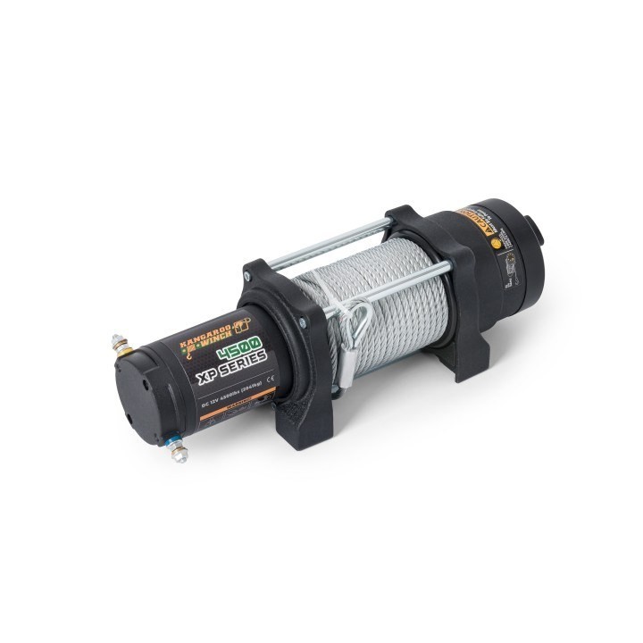 Wyciągarka K4500XP 12V lina stalowa przełożenie | Kangaroowi